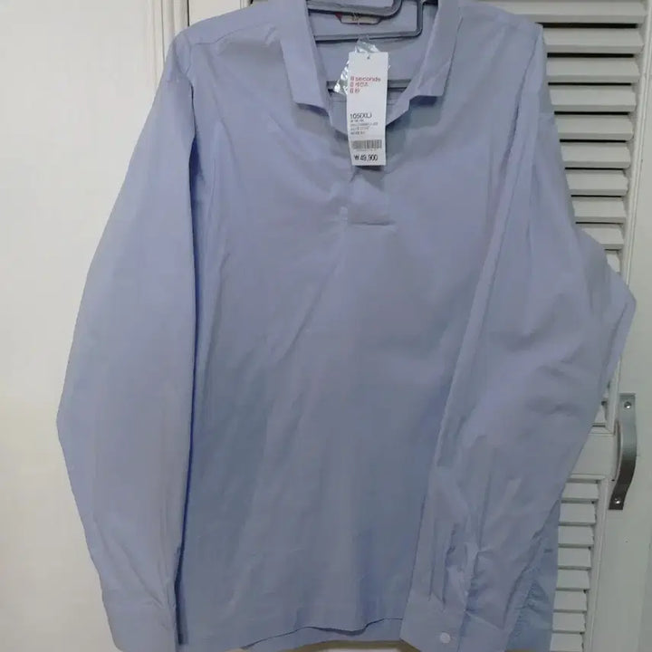 [BUNJANG] Eight Seconds Oversized Fit Button-Front Shirt / 새거 오버핏L 에잇세컨즈 반단추 셔츠