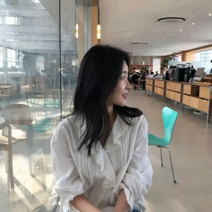 [BUNJANG] Ruffle Blouse Summer New Arrival / 러플블라우스, 여름신상, 도매택, 여름신상블라우스, 새상품