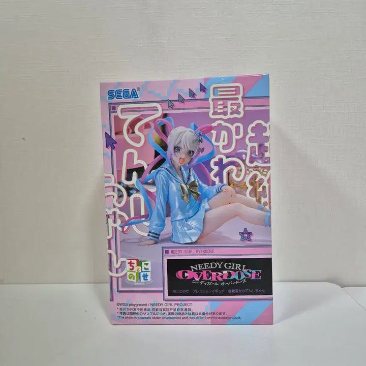 [BUNJANG] Sega NIDRi-GIRL OVERDOSE Choten Figure (Sealed) / (미개봉) 세가 니디 걸 오버도즈 초텐 피규어