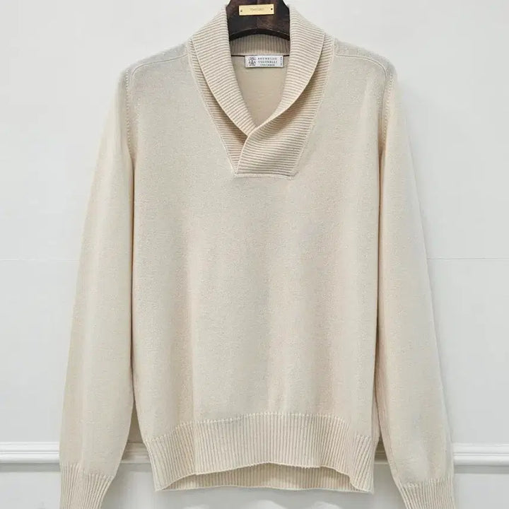 [SOLD OUT] 브루넬로 쿠치넬리 캐시미어 숄카라 스웨터