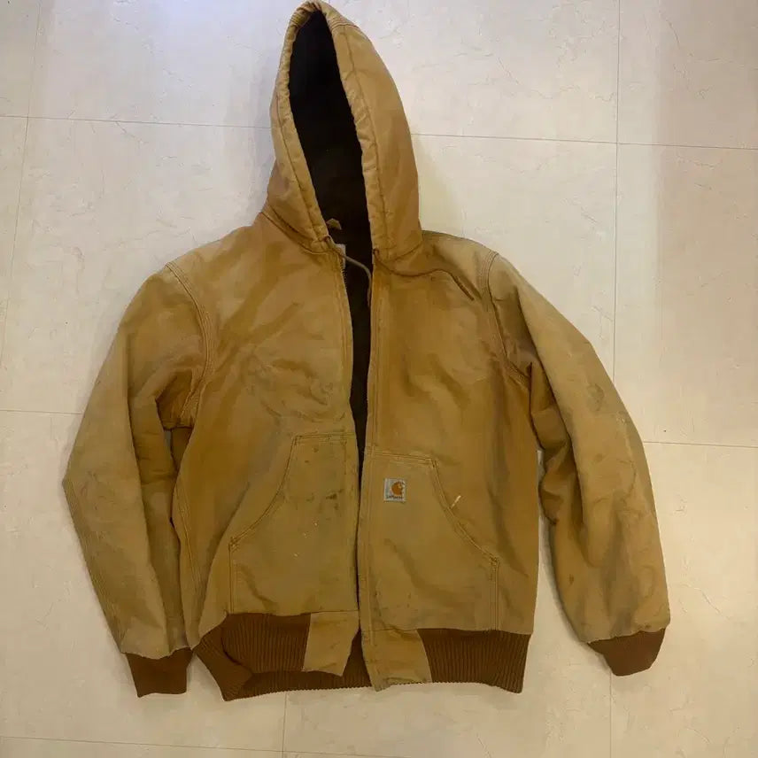 [BUNJANG] Carhartt J140 Active Jacket Brown / 칼하트 j140 브라운 액티브자켓