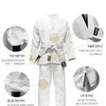 [SOLD OUT] 블랭크 주짓수도복 새제품 A3, A4 화이트