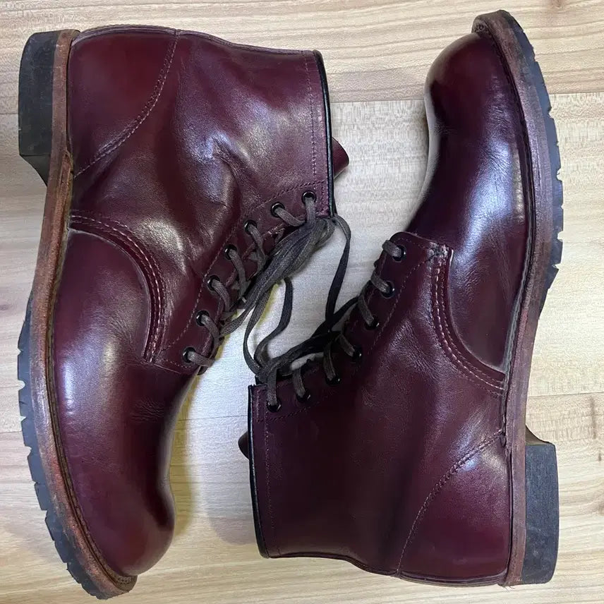 [BUNJANG] Red Wing Beckman 9011 Black Cherry Featherstone Leather Boots / 레드윙 벡맨 9011 블랙체리 페더스톤 10d