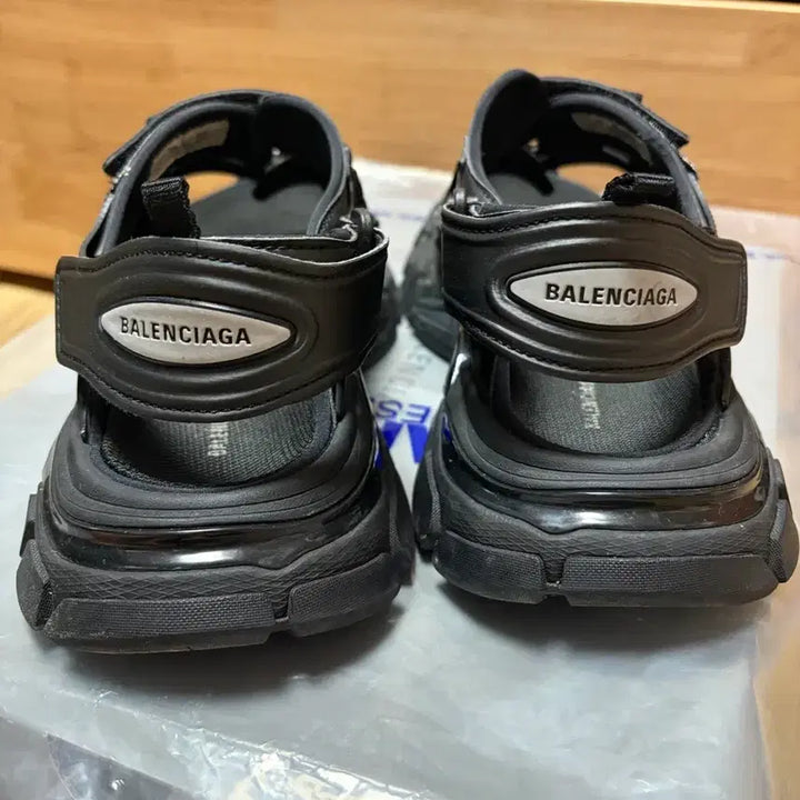 [BUNJANG] Balenciaga Track Sandals Black Size 40 / 발렌시아가 트랙 샌들 블랙 40 사이즈 상태 좋음