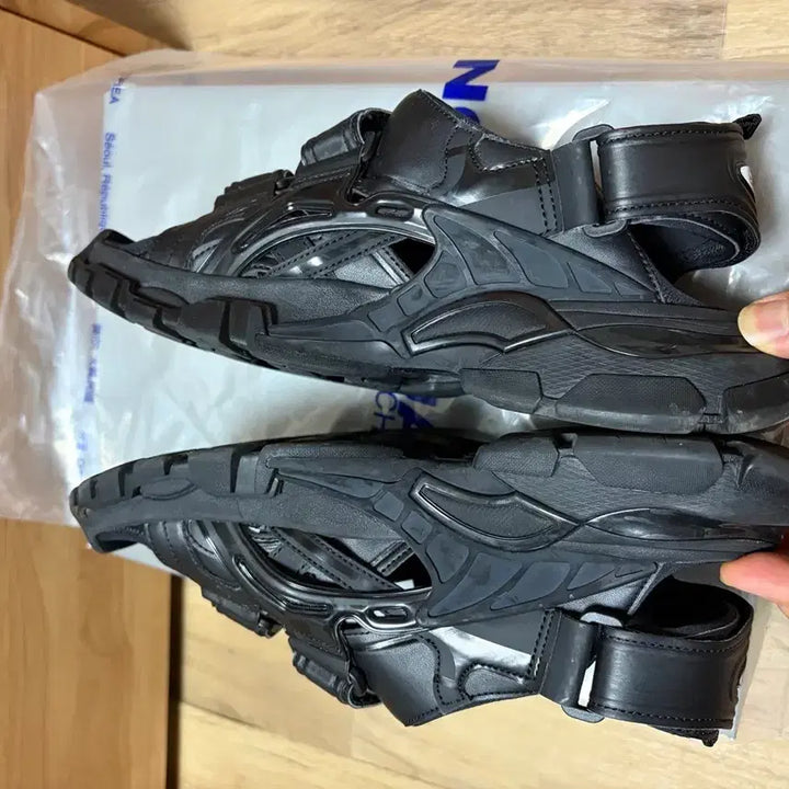 [BUNJANG] Balenciaga Track Sandals Black Size 40 / 발렌시아가 트랙 샌들 블랙 40 사이즈 상태 좋음