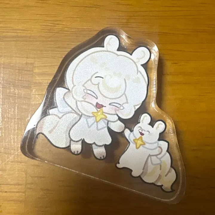 [BUNJANG] Cookie Run: Kingdom Cream Squirrel Acrylic Charm / 생크림담비 쿠키 쿠키런 킹덤 쿠킹덤 아크릴