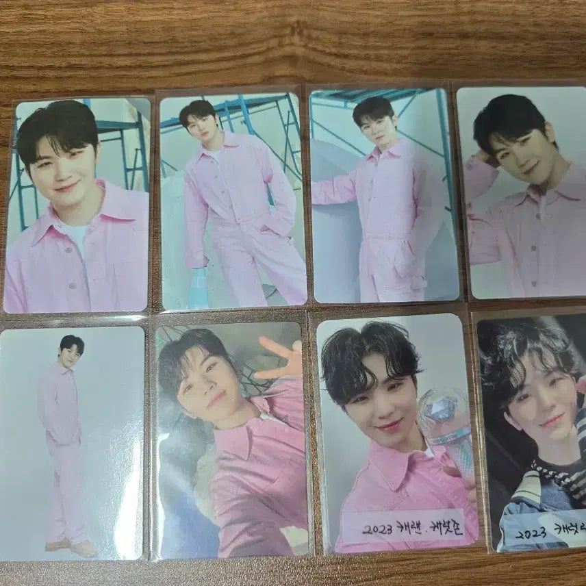 [BUNJANG] SEVENTEEN Woozi 2023 Caratland Trading Card Bundle Set / 세븐틴 우지 2023캐럿랜드 트레카.캐럿존.메모리북포카 일괄양도