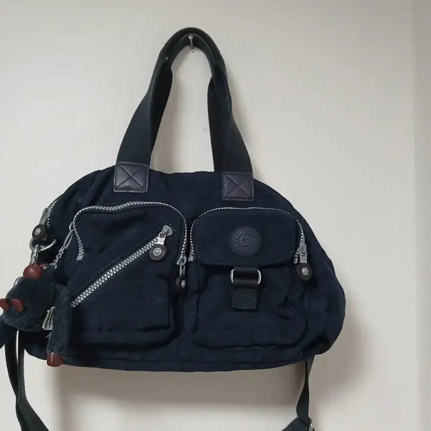 [BUNJANG] Kipling Dark Navy Crossbody Bag 32 x 23 cm / 키플링 다크네이비 크로스백 32  23