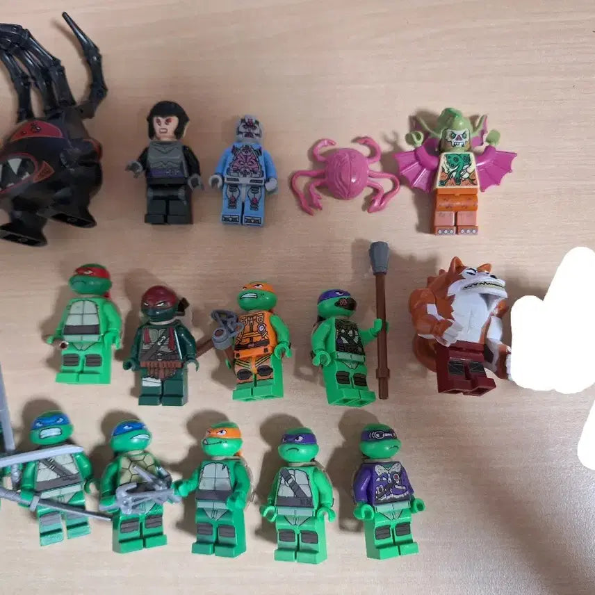 [BUNJANG] Lego Teenage Mutant Ninja Turtles Minifigure Bundle Set / 레고 닌자거북이 미니피규어 일괄