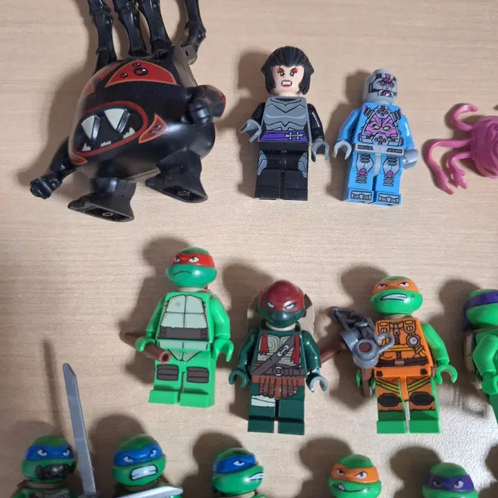 [BUNJANG] Lego Teenage Mutant Ninja Turtles Minifigure Bundle Set / 레고 닌자거북이 미니피규어 일괄
