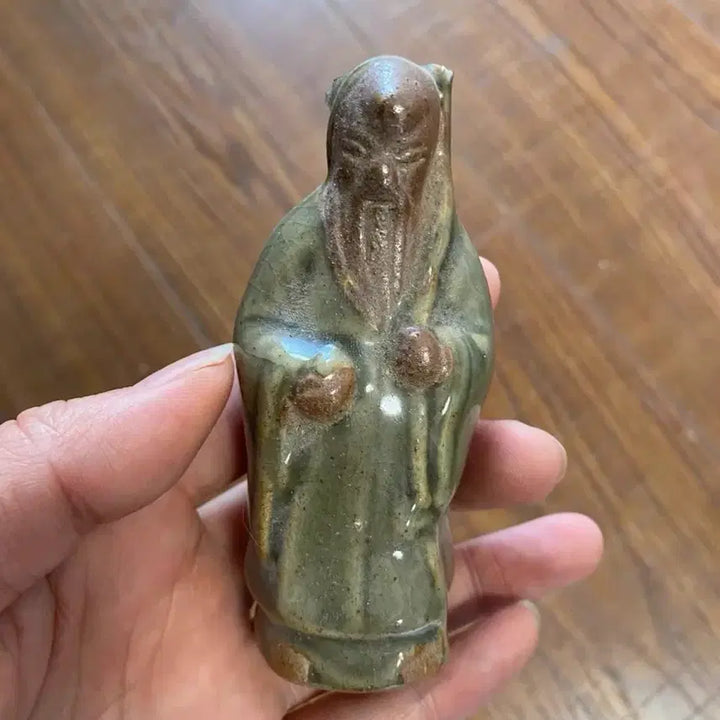 [BUNJANG] Authentic Qing Dynasty Mid-Period Longquan Celadon Vase / 진품. 청나라중기 용천요(운송시간13일)