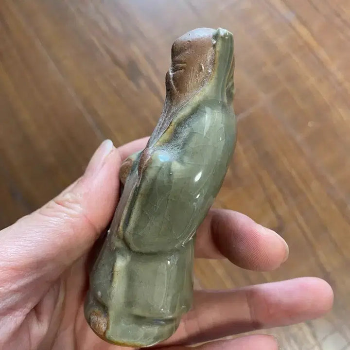 [BUNJANG] Authentic Qing Dynasty Mid-Period Longquan Celadon Vase / 진품. 청나라중기 용천요(운송시간13일)