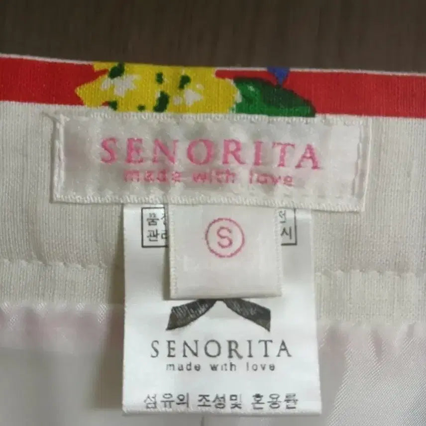 [BUNJANG] Senorita Flower Pleated Skirt - Size S / 새상품 / 세뇨리따 플라워 플리츠 스커트 S