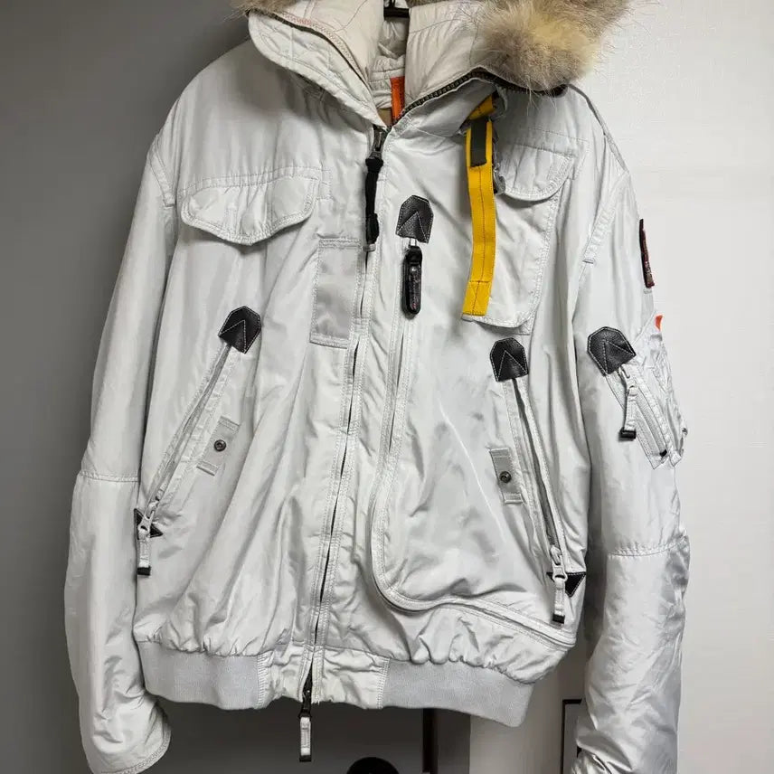 [BUNJANG] Parajumpers Gobi Masterpiece Padded Jacket - Light Grey / 파라점퍼스 패딩 자켓 라이트그레이
