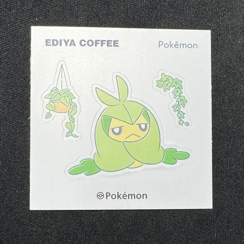 [BUNJANG] Ediya Pokémon Snorlax Sticker / 이디야 포켓몬 스티커 드루쿤