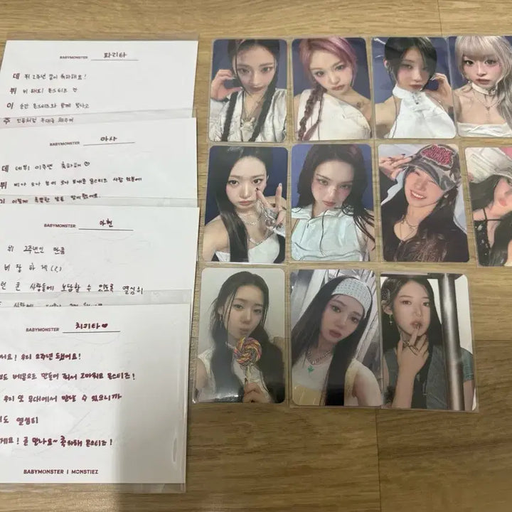[BUNJANG] BABYMONSTER Photocard Bundle Set / 베이비몬스터 BABYMONSTER 포토카드 일괄 판매 합니다 ㅎㅎ