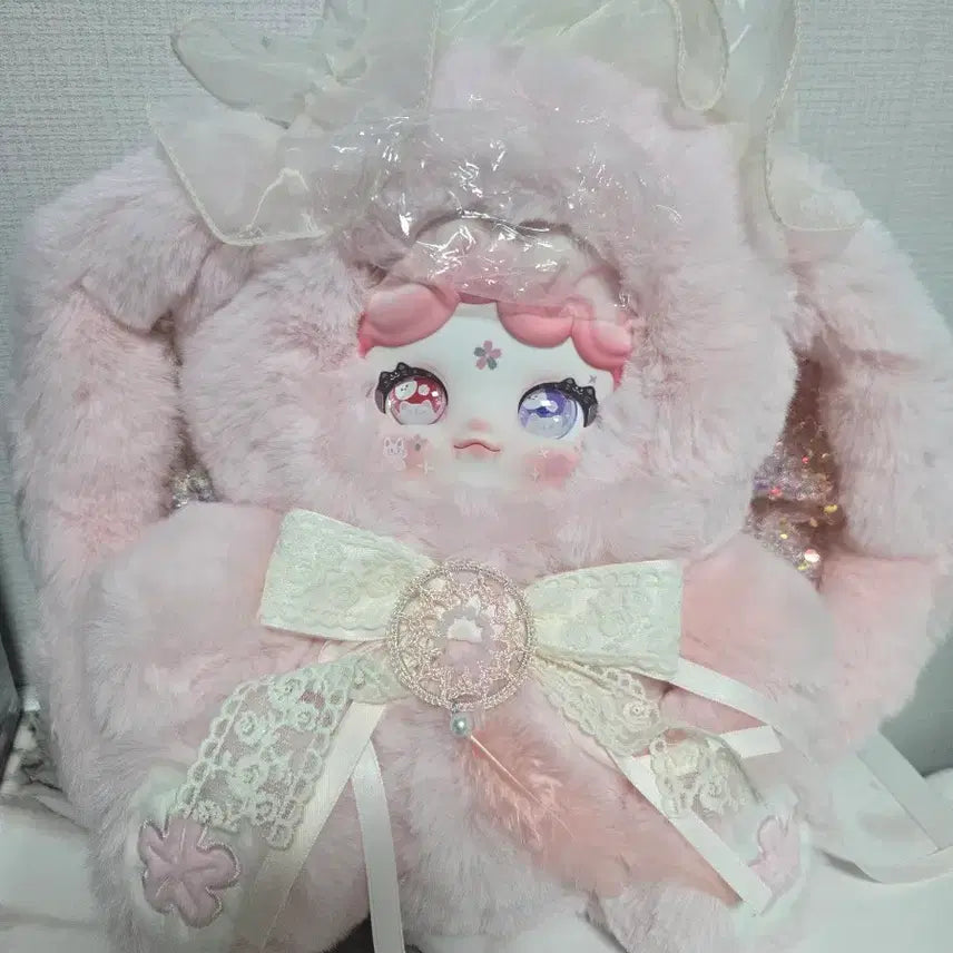 [BUNJANG] Bella 600 Pink Rabbit Plush Toy / 벨라 600 핑크