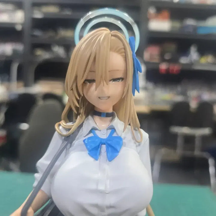 [BUNJANG] Blue Archive Asuna School Uniform Ver. Painted Resin Figure / 블루아카이브 아스나 교복버전  레진도색작