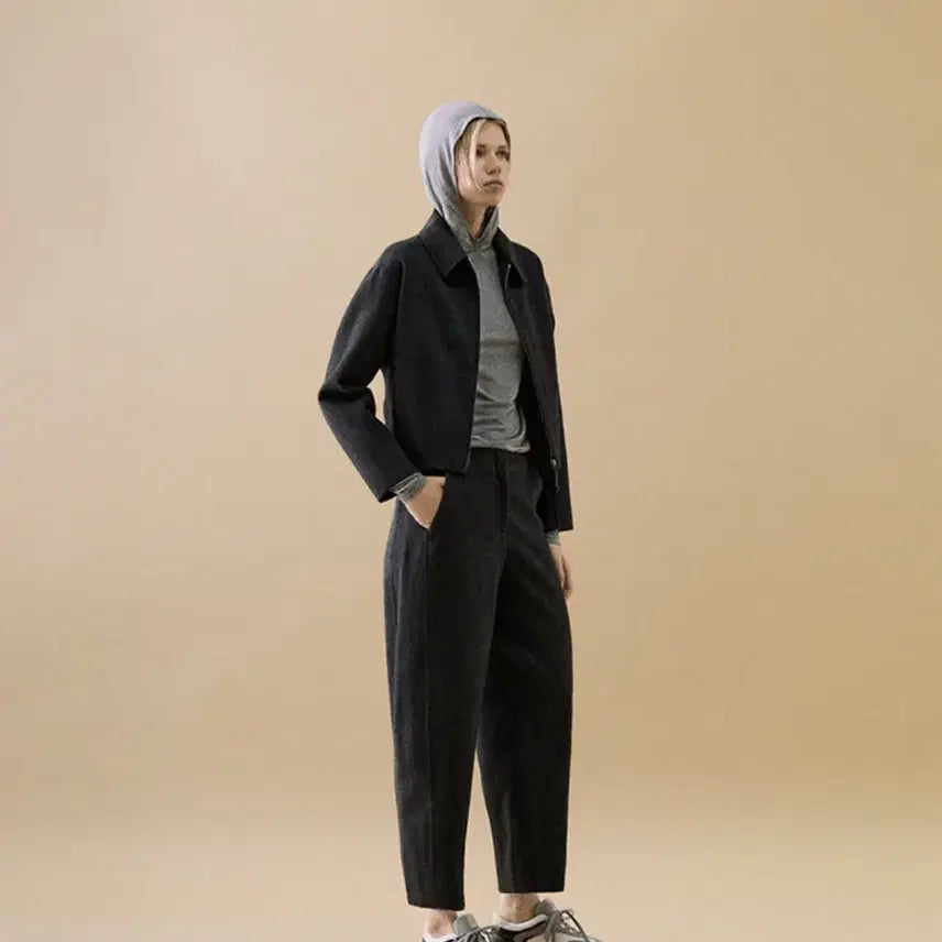 [BUNJANG] Latt by Tt Wool Handmade Jacket + Pants Set / 한섬 25fw latt 래트바이티 울 핸드메이드 자켓+팬츠 셋트 55