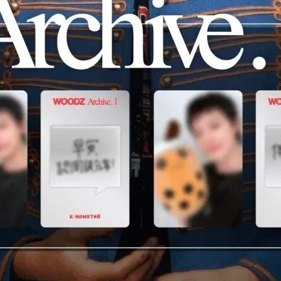[BUNJANG] WOODZ Taiwan Fansign Lucky Draw Photocard / WOODZ  대만팬싸 특전 포카