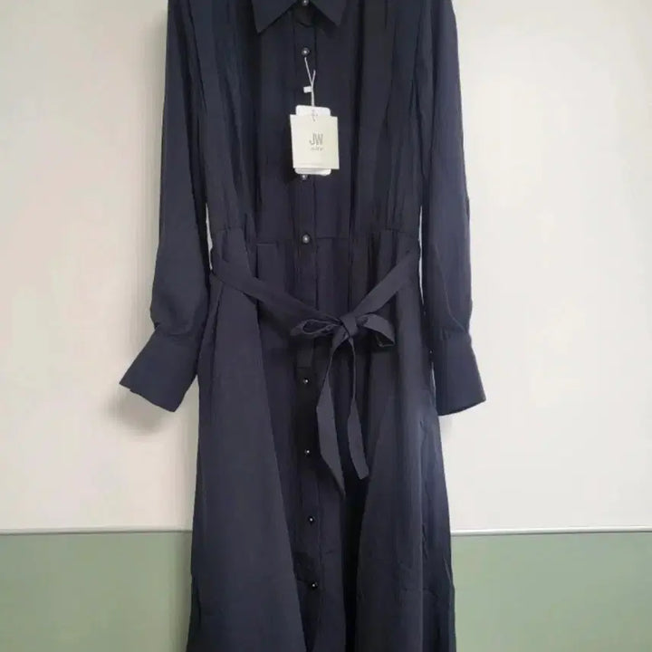 [BUNJANG] Jason Wu Shirtdress Navy Size 55 / 제이슨우 셔츠 롱 원피스55