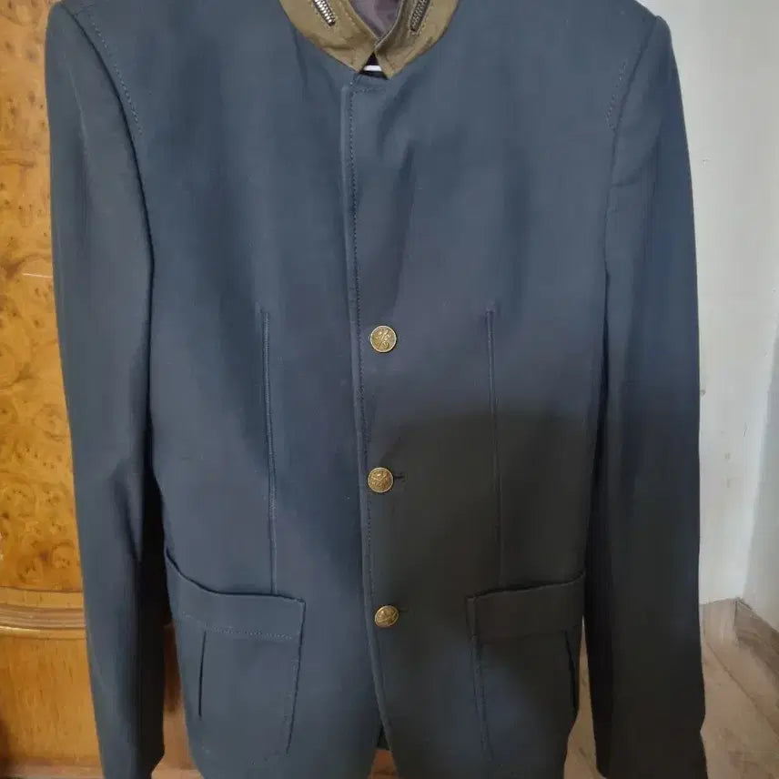 [BUNJANG] System Homme China Collar Combo Jacket Size 95 / 시스템옴므 차이나카라콤비자켓 95