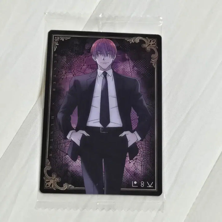 [BUNJANG] Hunter x Hunter Hisoka Wafer Card Vol. 4 (Covered Hair) / 헌터헌터 이타자가 이타쟈가 웨하스카드 4탄 - 덮머 히소카