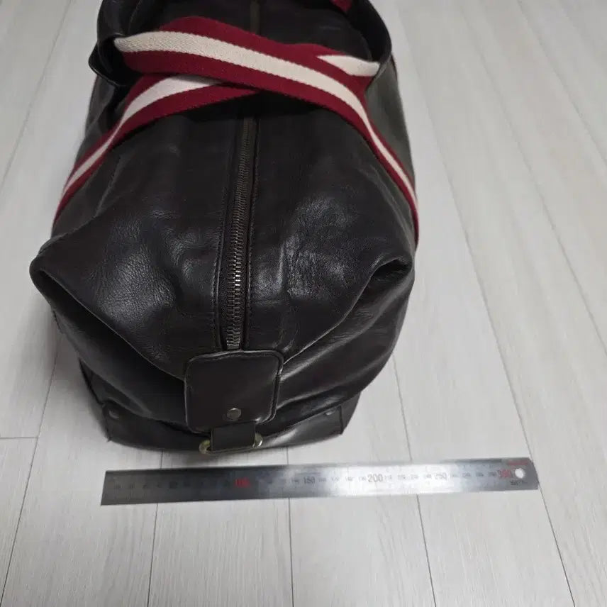 [BUNJANG] Bally Leather Boston Bag Brown / 발리 가죽 보스턴백 브라운