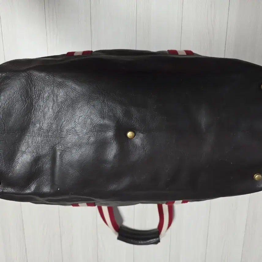 [BUNJANG] Bally Leather Boston Bag Brown / 발리 가죽 보스턴백 브라운