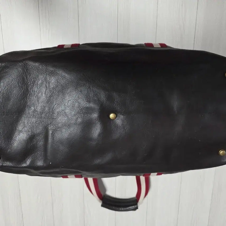 [BUNJANG] Bally Leather Boston Bag Brown / 발리 가죽 보스턴백 브라운