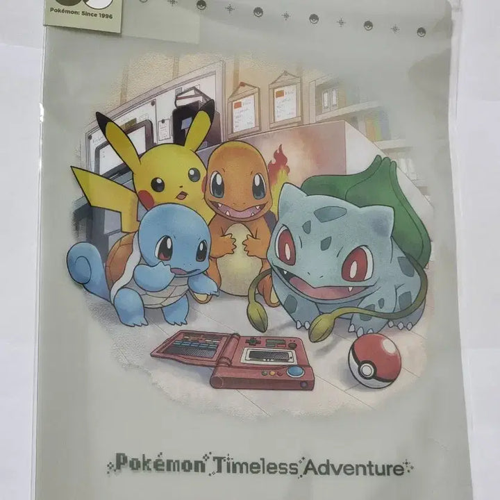 [SOLD OUT] 포켓몬 30주년 기념 타임리스 어드벤쳐 클리어파일