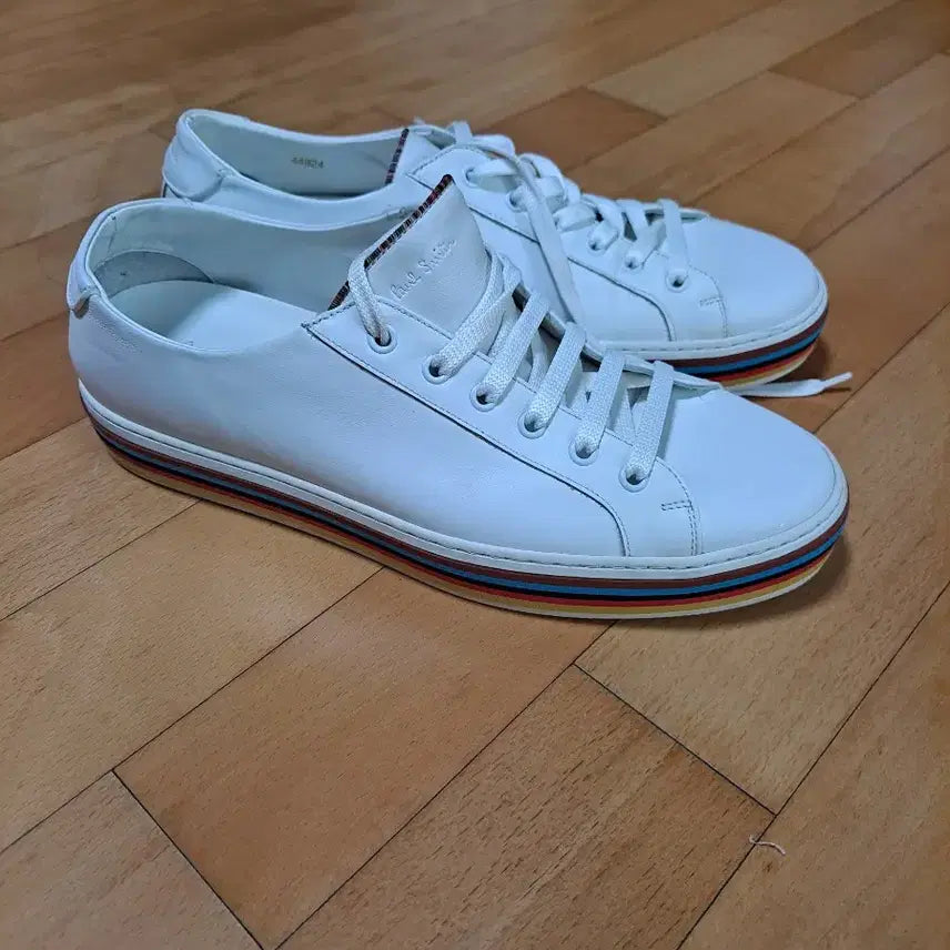 [BUNJANG] Paul Smith White Leather Sneakers / 폴스미스 화이트 스니커즈 운동화