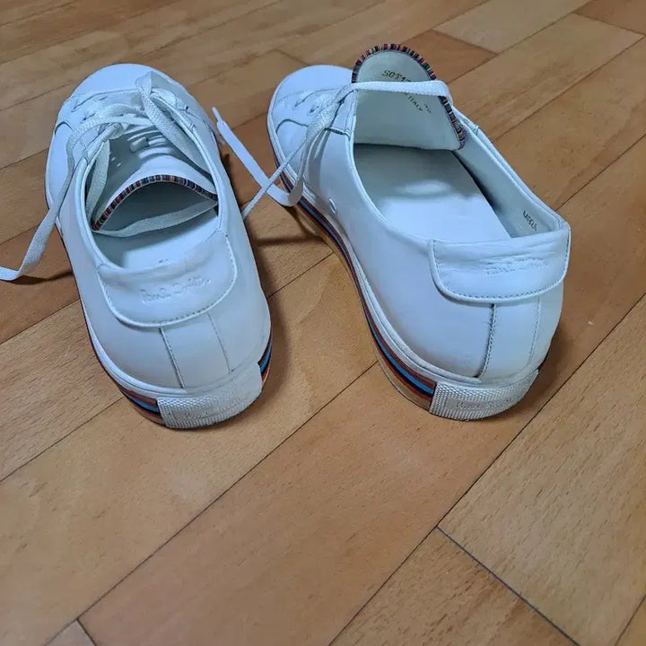 [BUNJANG] Paul Smith White Leather Sneakers / 폴스미스 화이트 스니커즈 운동화
