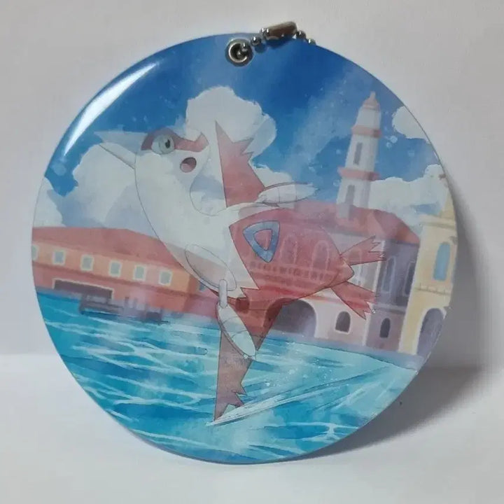 [BUNJANG] Pokemon Latias Hand Mirror Keychain / 포켓몬스터 라티아스 손거울 겸용 키링