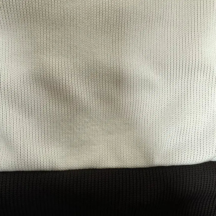 [BUNJANG] Adidas Firebird Knit Track Top Beige 3XL / 아디다스 파이어버드 니트 트랙탑 3XL