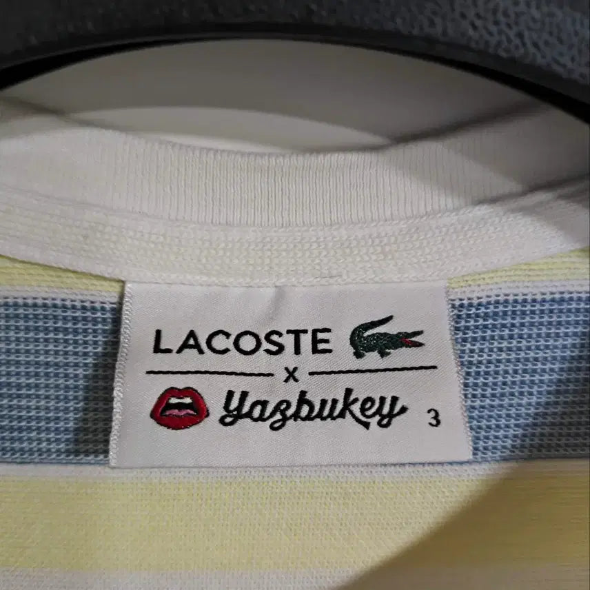 [BUNJANG] Lacoste x Yuzuki Collaboration Short-Sleeve T-Shirt / 3 라코스테 x 야주부키 콜라보 반팔티셔츠