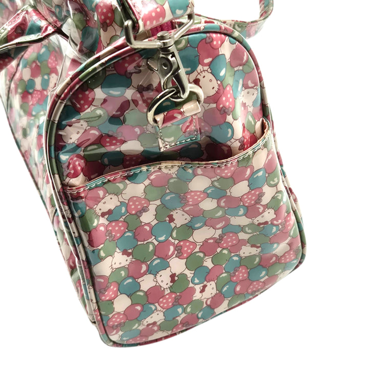 [BUNJANG] Samantha Vega x Hello Kitty Strawberry &amp; Apple PVC Large Boston Bag / 10s 키티 사만사베가 pvc 딸기 3way 대형 보스턴백