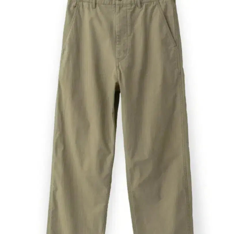 [BUNJANG] Brown Yak French Work Pants Olive Grey / [5]브라운야드 프렌치 워크 팬츠 올리브 그레이