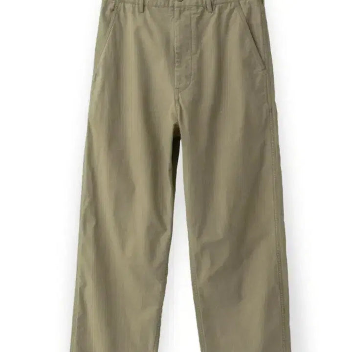 [BUNJANG] Brown Yak French Work Pants Olive Grey / [5]브라운야드 프렌치 워크 팬츠 올리브 그레이
