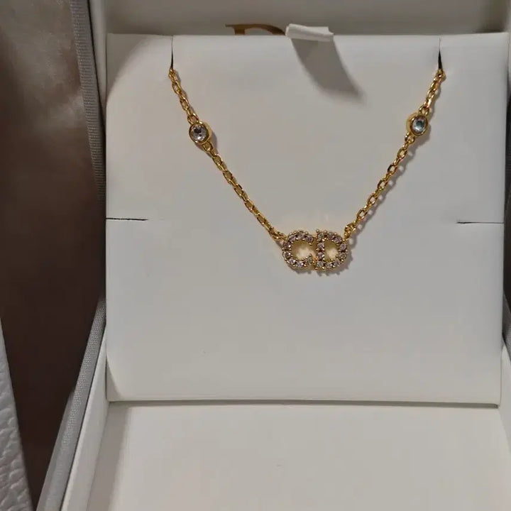 [BUNJANG] Dior CD Logo Necklace / 디올 CD  목걸이