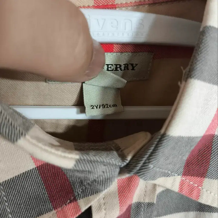 [BUNJANG] Burberry Kids Nova Check Long Sleeve Shirt / 2Y 92cm 버버리 키즈 노바체크 긴팔 셔츠 남방