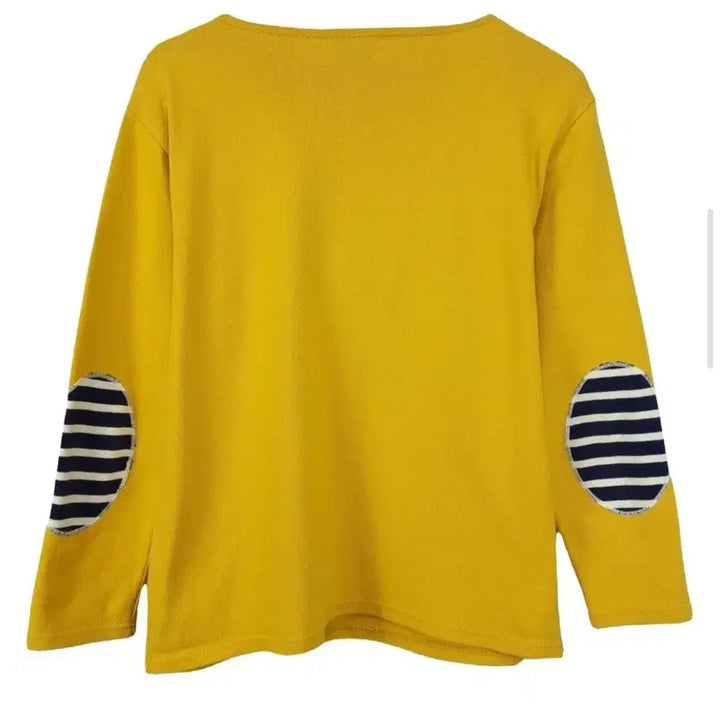 [BUNJANG] Saint James Meridien Elbow Patch T-Shirt / 세인트제임스 티셔츠
