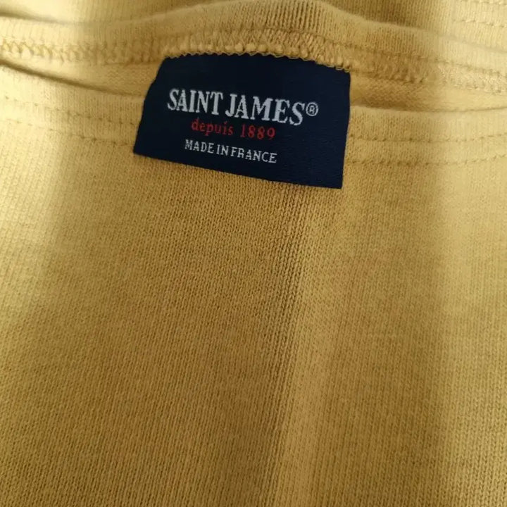 [BUNJANG] Saint James Meridien Elbow Patch T-Shirt / 세인트제임스 티셔츠