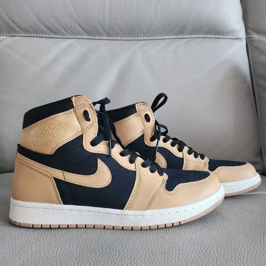 [BUNJANG] Nike Air Jordan 1 Retro High Vachetta Tan / 나이키 에어조던1 레트로 하이 바체타 탄 270