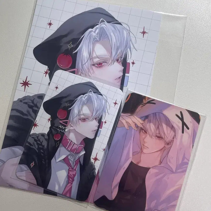 [BUNJANG] Ge-dam Chul-geun Lee Ja-heon Photocard Postcard Bundle / 괴담출근 괴출 이자헌 포카 엽서