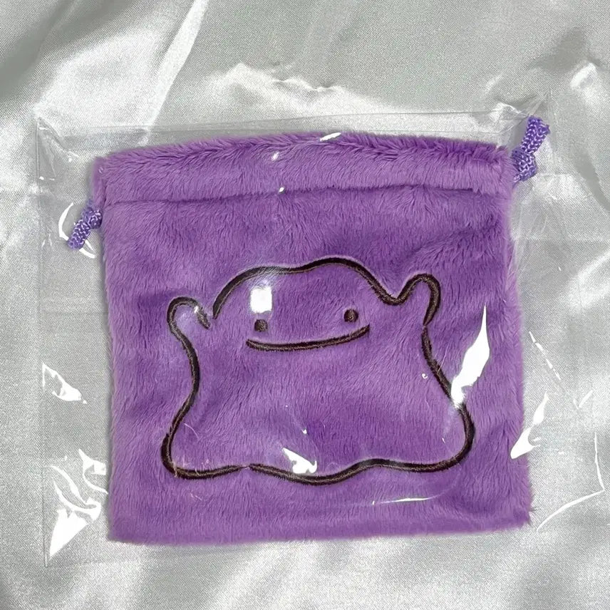 [BUNJANG] Colorgram Pokemon Metamon String Pouch (Sealed) / 올리브영 컬러그램 포켓몬 메타몽파우치 미개봉 새상품