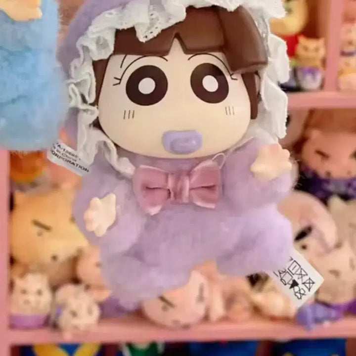 [BUNJANG] Crayon Shin-chan Suji Baby Doll Keychain / 짱구 베이비 수지 인형 키링