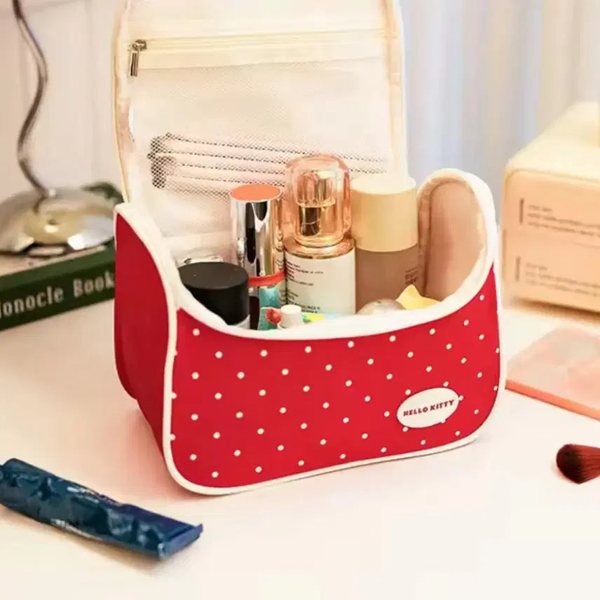 [BUNJANG] Hello Kitty Red Dot Pouch Bag (New) / 헬로키티 파우치 가방 (새상품)