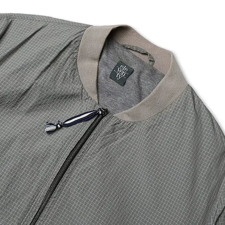 [BUNJANG] Eleventy Check Classic Blouson Jacket / 일레븐티 [Eleventy] 체크 클래식 이태리 블루종 자켓
