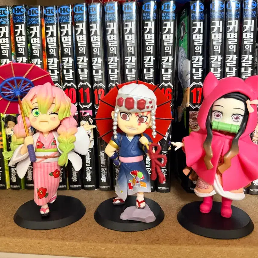 [BUNJANG] Demon Slayer Rainy Season Figure Bundle / 귀멸의칼날 장마 피규어 일괄